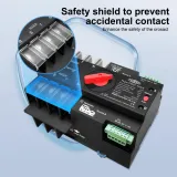 Tomzn TOQ7-100 4P 100A 3 Phase ATS – 220V Automatic & Manual Transfer Switch | <50ms  Generator to KPLC Changeover - photo 9