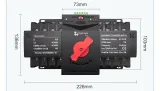 TOMZN TOQ3-125 125 Amp 230/400 Volt Automatic Transfer Switch | Reliable Generator/Inverter ATS - photo 5