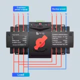 TOMZN TOQ3-125 125 Amp 230/400 Volt Automatic Transfer Switch | Reliable Generator/Inverter ATS - photo 3