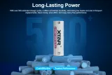 XTAR 21700 5000mAh 35–90A Flat-Top Battery(RAW) for Flashlights, Vapes & High Drain Devices - photo 5