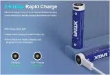 XTAR 18650 3500mAh Battery with USB-C Input – LED Torches & High-Drain Devices in Kenya