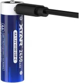 4 Pack XTAR AA Lithium-ion USB-C Battery 1.5V 2A, 4100mWh 2450mAh with LED Indicator - photo 2