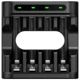 XTAR LC4 4-Slot USB-C Charger for 1.5V Lithium-ion AA/AAA Batteries - photo 2