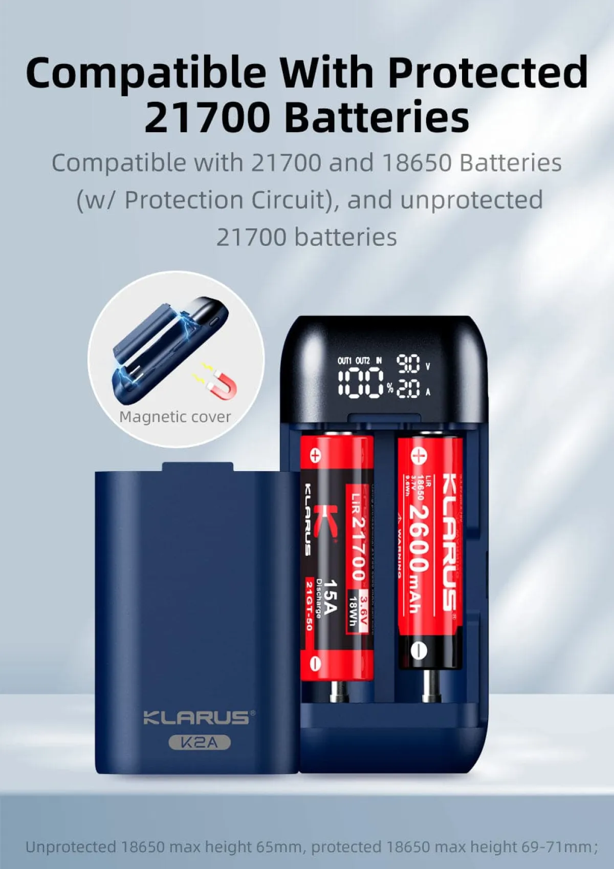 K2A Intelligent Dual Battery Charger – Fast Charging Solution