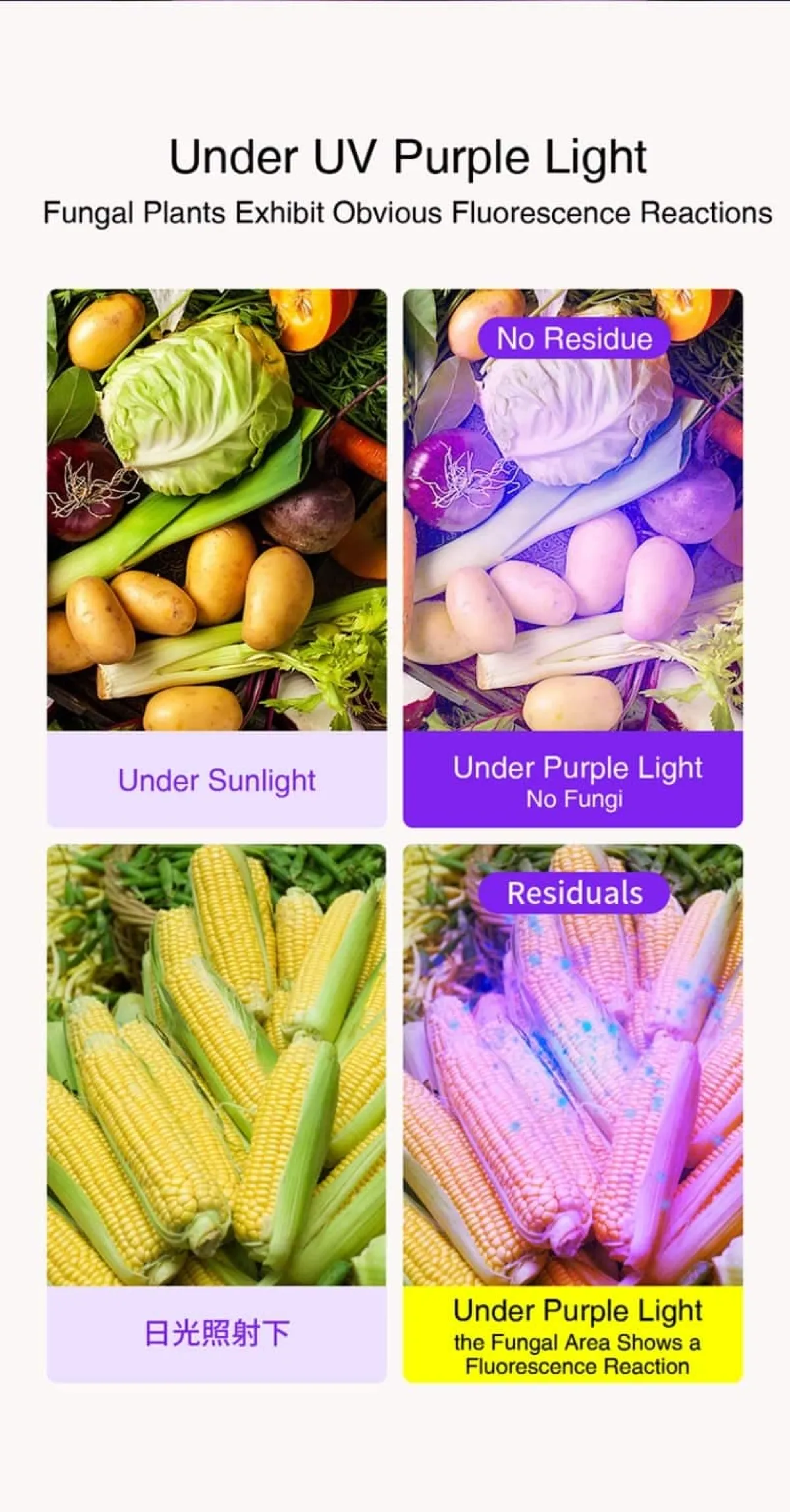 Superfire vZ16 UV torch, additional view