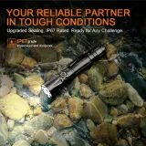 SUPERFIRE TL01-X Tactical Flashlight 1800 Lumens | 325M Range | 3400mAh Battery | USB-C Rechargeable - photo 5