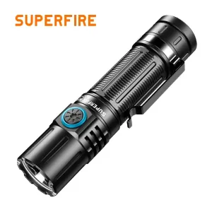 SUPERFIRE A20-X High-Powered Flashlight – 1580 lumens | 205 meters