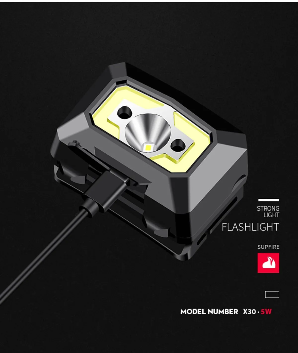 SUPERFIRE X30 Red Light Headlamp in Kenya