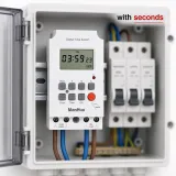Manhua MT316S 12V DC Timer Switch with seconds | Automate Lighting, Solar, Irrigation, Motors | Daily/Weekly Cycle Control in Kenya
