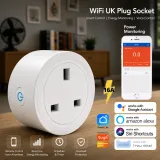 Tuya WiFi Smart Plug: 16A, 3200W | Energy Monitor, Alexa/Google | Smart Home Automation in Kenya