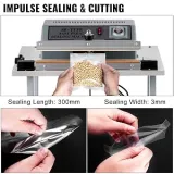 EST BS60-FS 600mm Foot Sealer: Metal, Pedal Impulse Bag Sealer for Food, Retail & Industry - photo 10