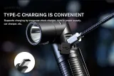 SUPERFIRE G19-S 360LM Magnetic Rechargeable Flashlight, 90° Adjustable Head, Type-C, Headlamp - photo 8