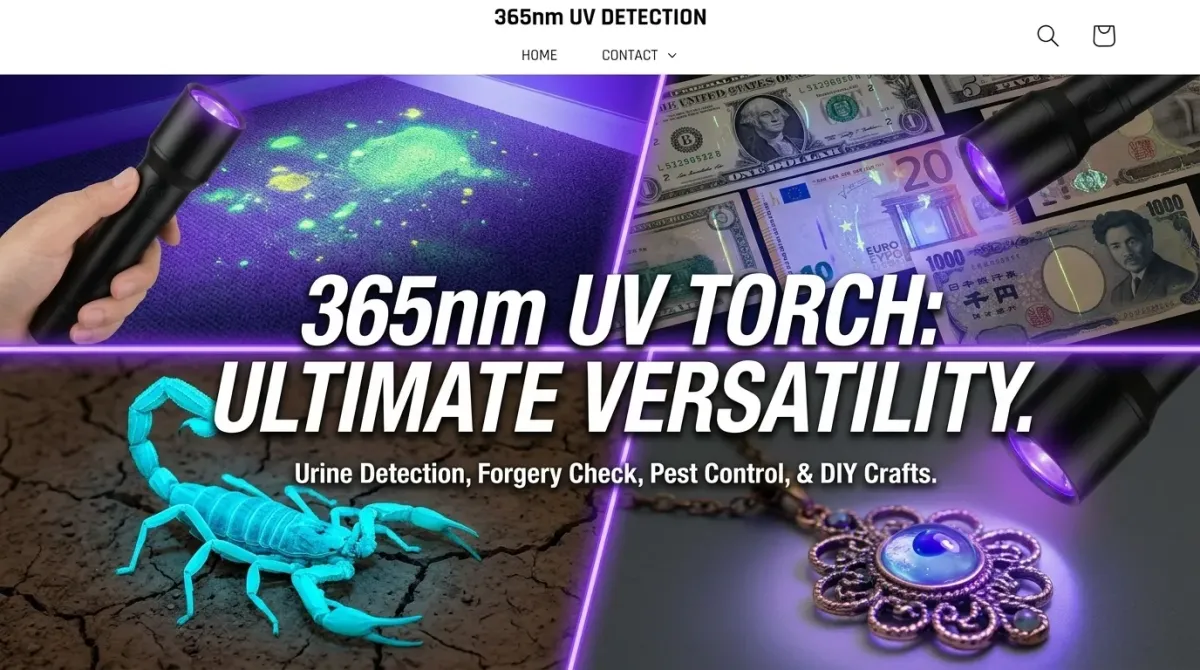 Ultraviolet Flashlights in Kenya