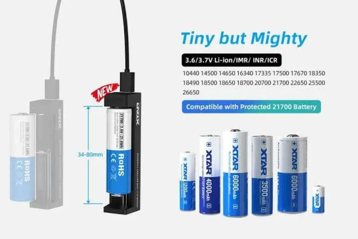 XTAR MC1 Plus Review: Features, Battery Compatibility and Charging Performance