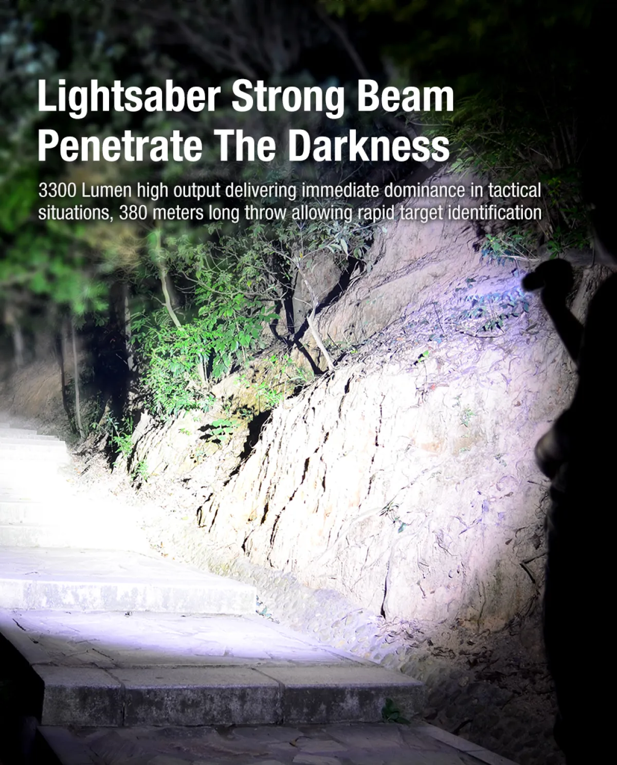 Lightsaber Strong Beam Penetrate The Darkness
