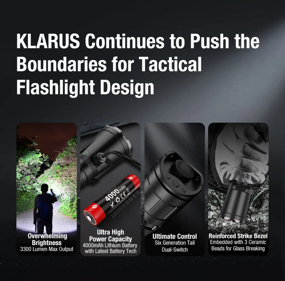 KLARUS Continues to Push the Boundaries for Tactical Flashlight Design