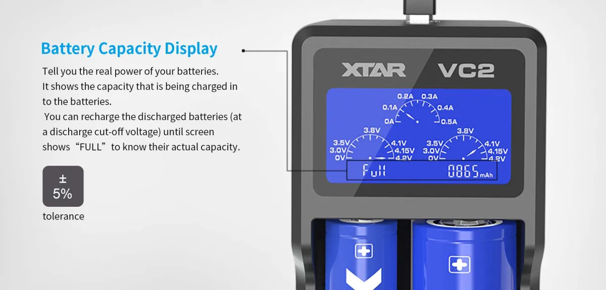 Xtar VC2 Charger in Kenya