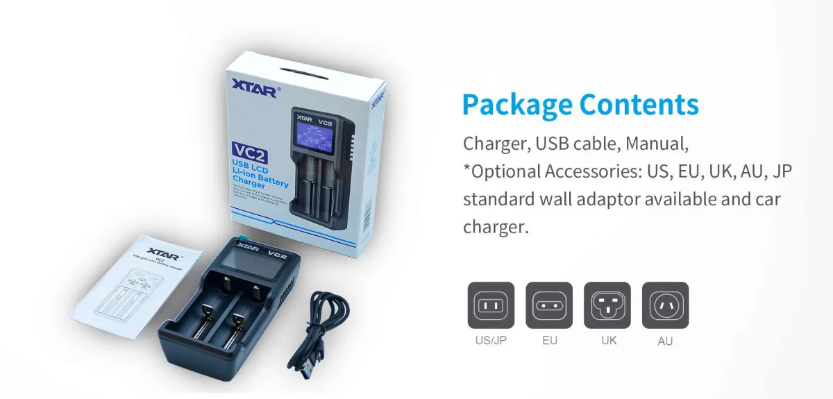 Xtar VC2 Charger in Kenya
