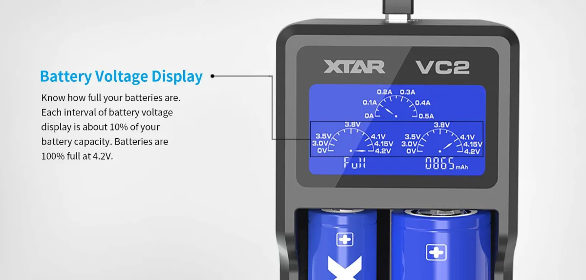 Xtar VC2 Charger in Kenya