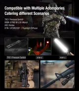 Klarus XT11GT Pro Tactical Flashlight, 3300 Lumens, 410m Beam - photo 3