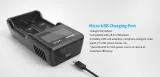XTAR VC2 Dual-Slot Smart LCD Lithium-Ion Battery Charger with Independent Charging Channels and Micro-USB Input - photo 6